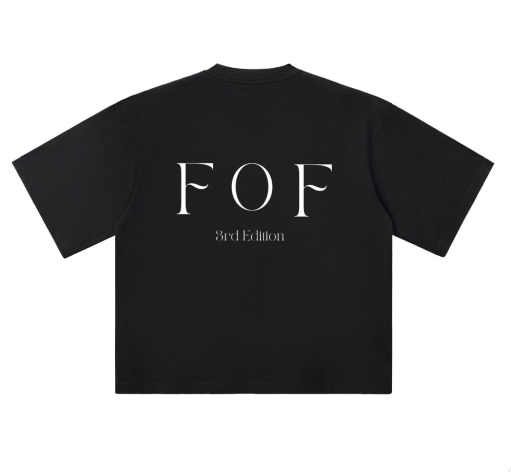 The Sons Tee in black, back